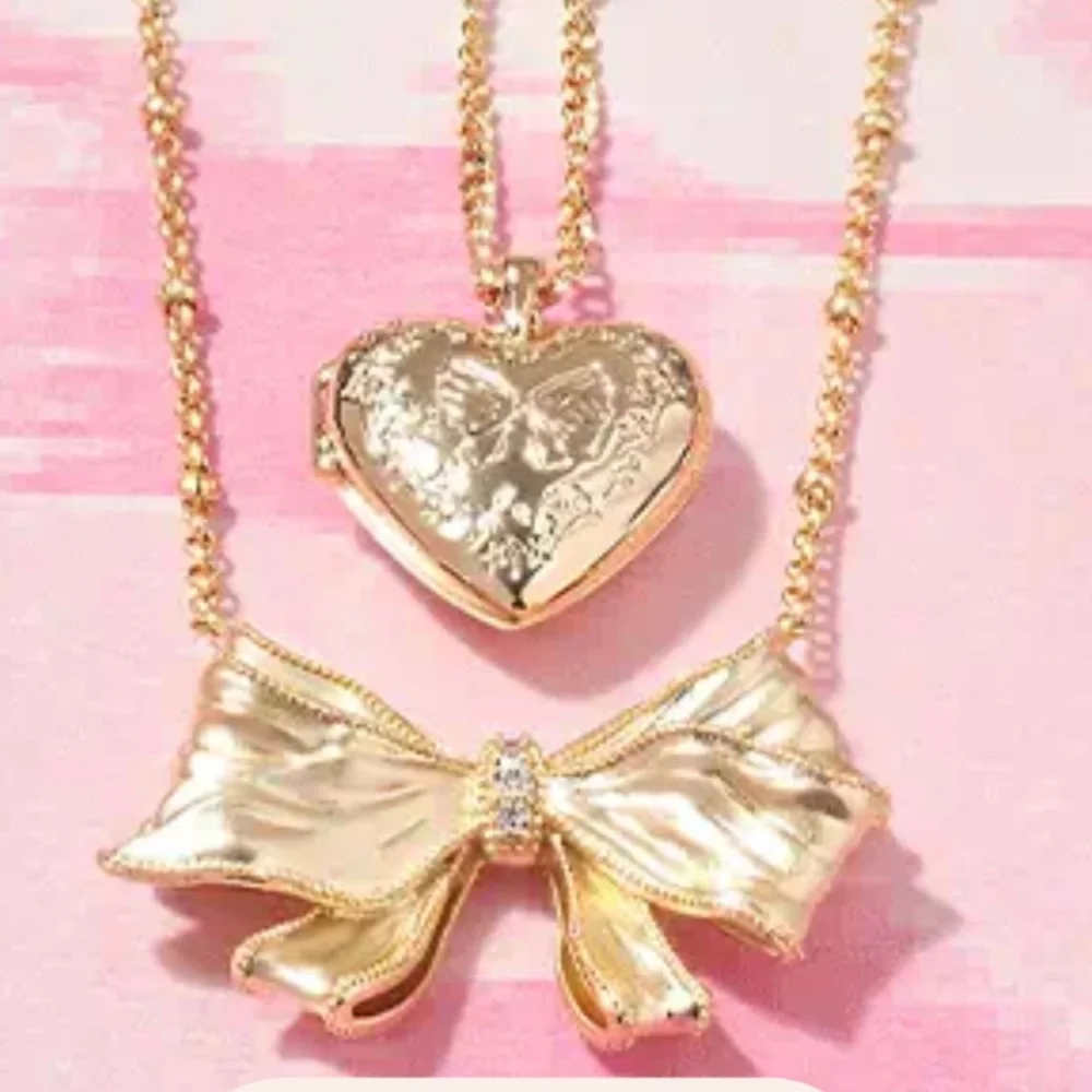 LOVESHACKFANCY Kendra Scott Statement Bow 🎀 Necklace Founder Favorite